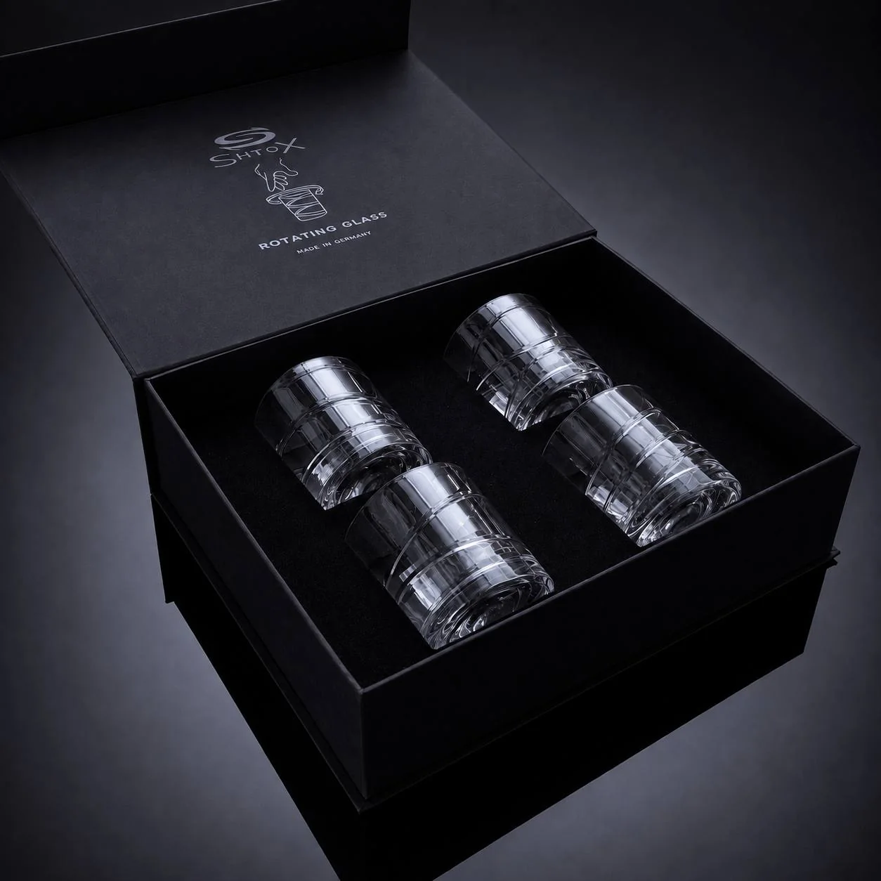 Подарочный набор из четырёх стаканов SHTOX Gift-04